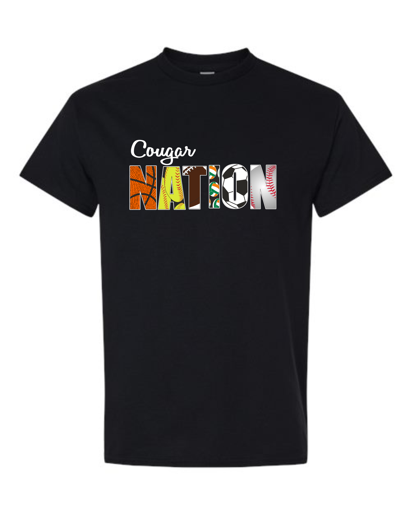 Yough Softball - Cougar Nation T-Shirt