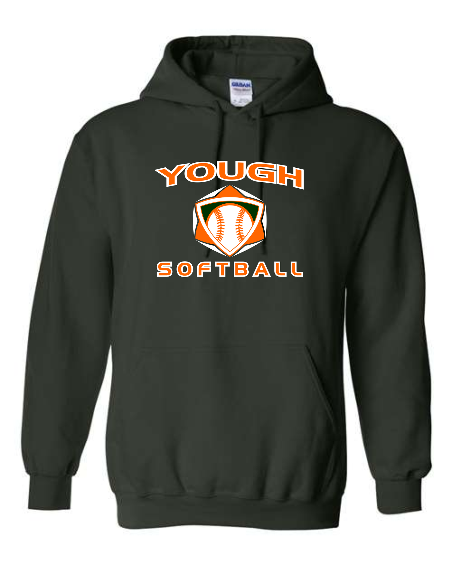 Yough Softball - Cougar Softball Hooded Sweatshirt