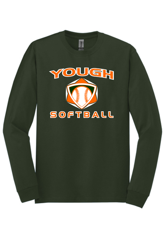 Yough Softball - Cougar Softball Long Sleeve Tee