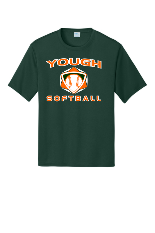 Yough Softball - Cougar Softball Performance T-Shirt